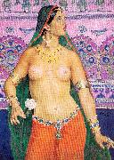 Melchers, Gari Julius Hindu Dancer France oil painting reproduction